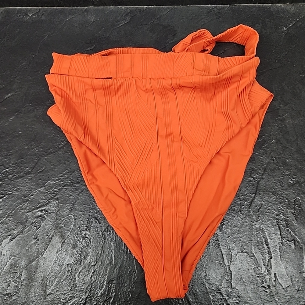 Vibrant Orange Swimsuit Bottom